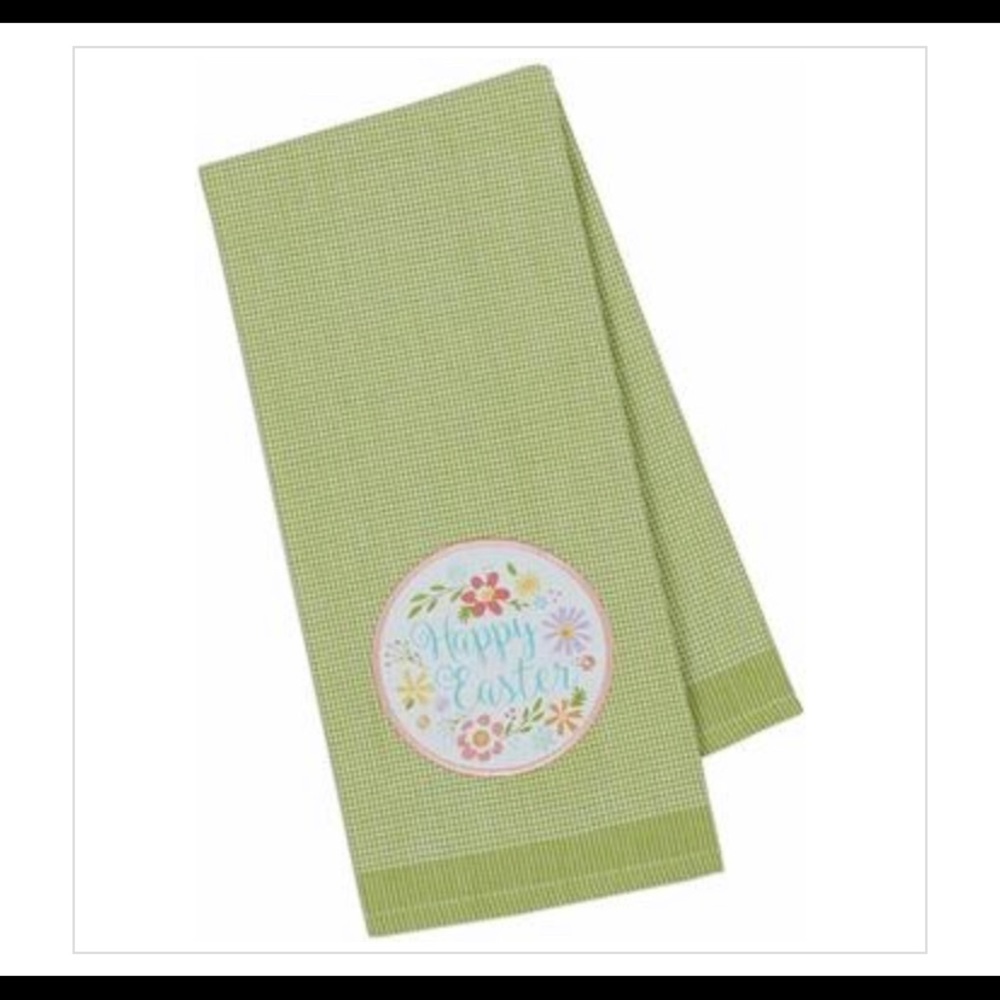 Happy Easter dish towel
